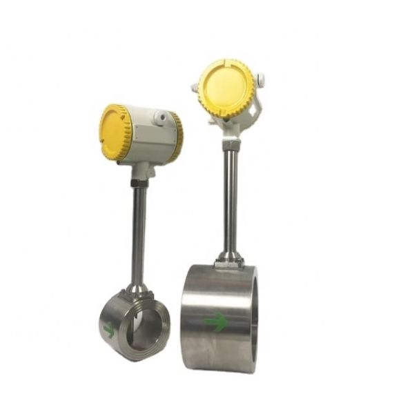 蒸気のガスの液体のための220VACデジタルの渦の流れメートル