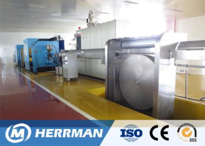 Linha de produção tubo fraco do cabo de fibra ótica da fita de 12 fibras que faz a máquina