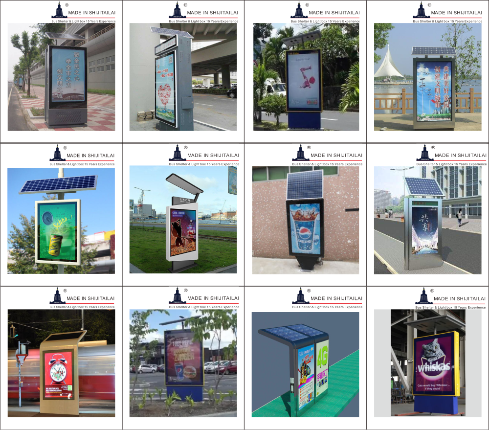 Narrow Pole T8 Tubes 45W Commercial Light Box