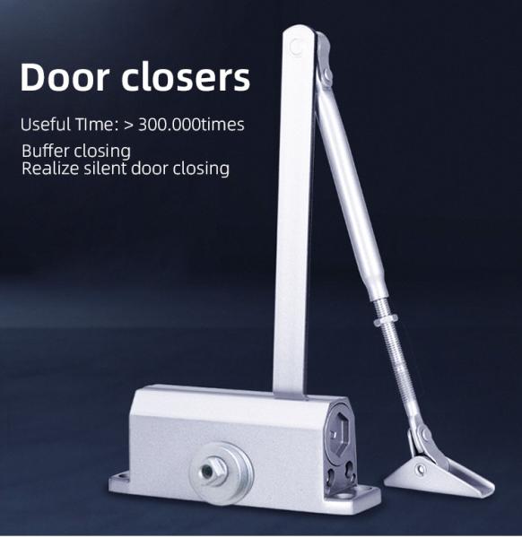 45-65kg Max Door Weight Modern Aluminum Alloy Auto Sliding Door Closer for Doors
