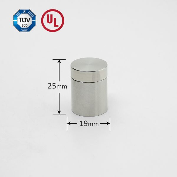 Stainless Steel Sign Standoff For Supporting Acrylic / Grass Panels Adjustable Durable