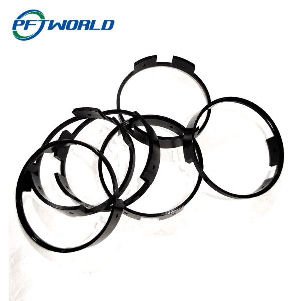 CNC Machined Aluminum Parts Black Hard Oxidation Customized Aluminum Parts