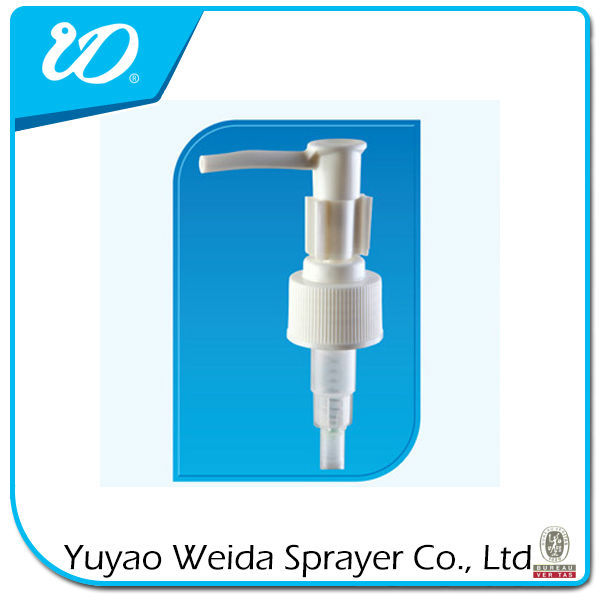 24/410 28/410 Pompe à lotion en plastique avec taille et logo personnalisés