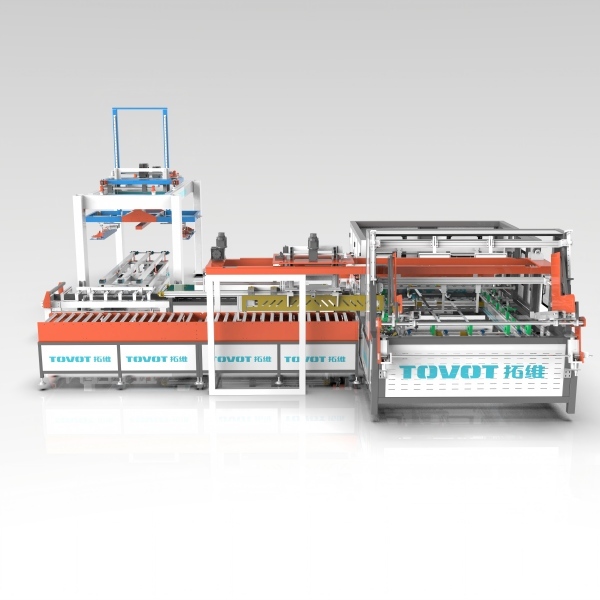 8–12 Boxes/Min WPC Flooring Packaging Machine for Automatic Packing