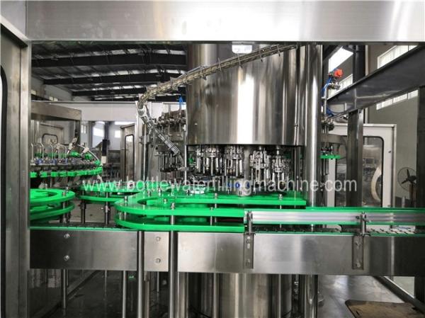 Flavored Carbonation Machine Water Glass Bottle Washing Filling Labeling Line