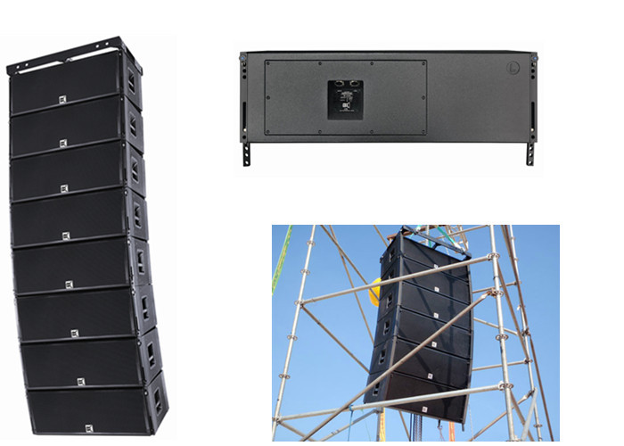 3 Way Active Speakers Sound System Playground Equipment Single 12 Inch For Big Events