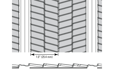1/8'' 0.35mm Galvanized High Rib Expanded Metal Lath 610X2440 For Construction