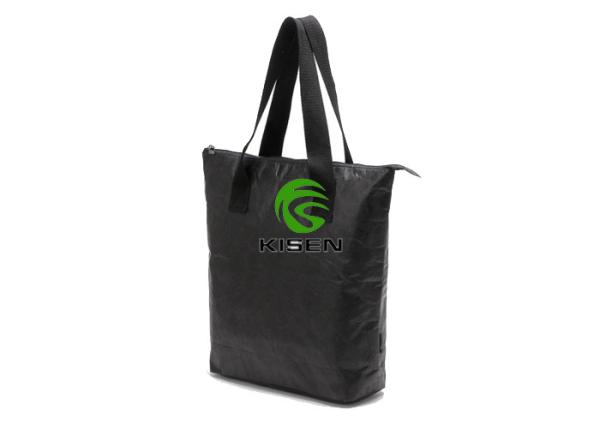Recycled Waterproof Paper Bag Tear Resistant Tyvek Zipper Bag Large Size