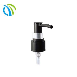 GV en aluminium argenté de pompe de lotion du long de la bouche 28mm distributeu