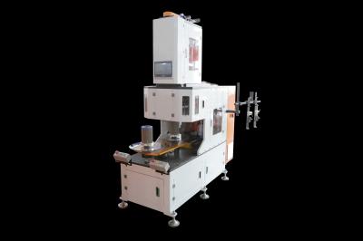 Vertical White Automatic Winding Machine For Pump Motor / Induction Motor Stator Production SMT-LR150-II