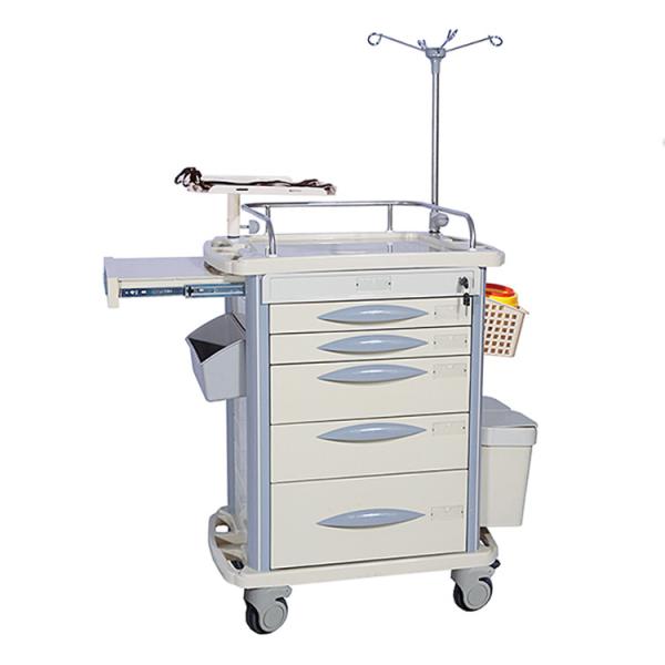 Hospital Abs Plastic Dressing Emergency Medicine Medical Trolley