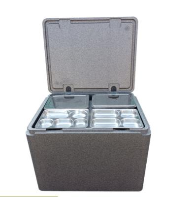 O PPE do ODM 25L/35L/50L do OEM isolou a caixa para o transporte do alimento
