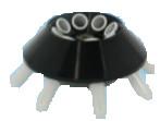 Da movimentação sem escova do rotor da C.C. do controle do microcomputador centrifugador de equilíbrio automático de baixa velocidade TD4