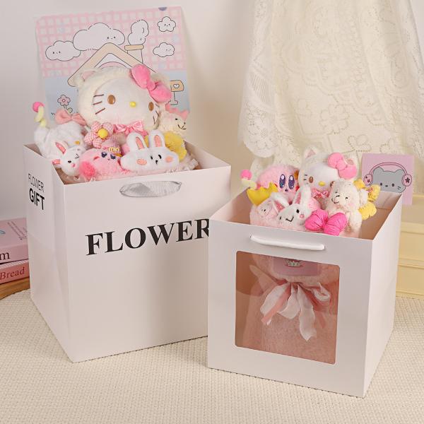 Gift Delu Gypsophila Doll Bouquet Ornaments Birthday Girl Stuffed Animal Flower Bouquet