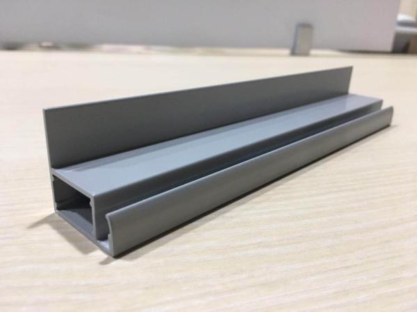 U Shaped Solar Frames Aluminum Extrusions Easy To Clean And Maintain