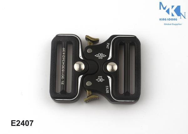 Professional Metal Belt Buckle 39mm For Tactical Belt Nickle / Lead Free