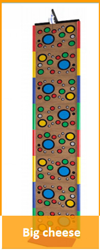 Стены потехи детей взбираясь с автоматическими протекторами ISO14001