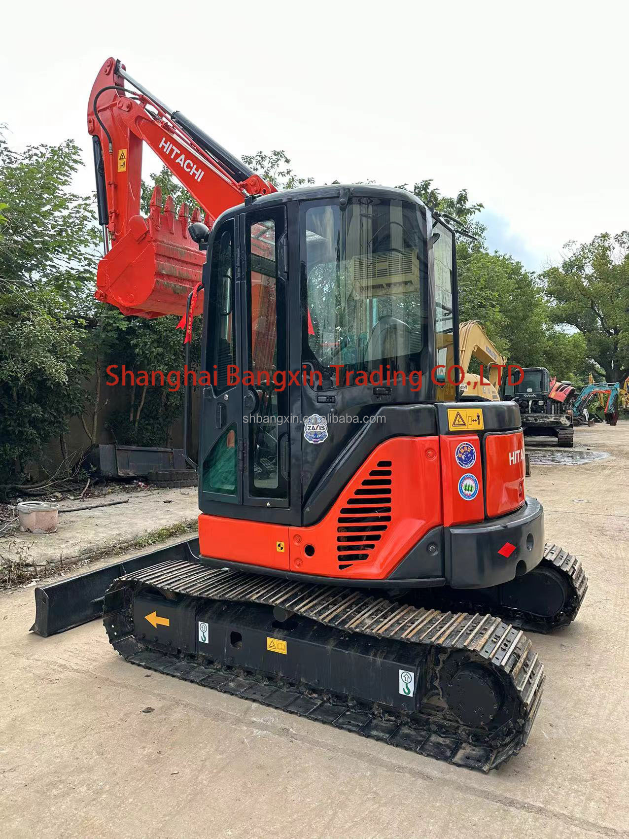 Made in Hitachi zx50U Mini Excavator EPA/CE Certified 700 Working Hours Good Conditio