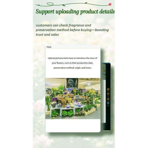 WEIMI Out Door Flower Vending Machine with Smart Cooling, Touch Screen & Inventory Management