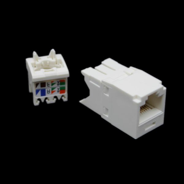 Cat5e Modular Jack Utp Rj45 Keystone Jack RJ45 CAT5E Network Coupler Network Keystone Jack UTP Unshielded