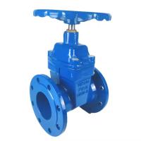 EN 1092-2 Valve de porte à ciseaux élastique à bride en fer ductile avec bonne étanchéité à l'air