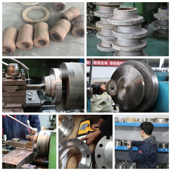 Industrial Titanium Weld Neck Flange High Precision ASTM B381 Grade 2 PC