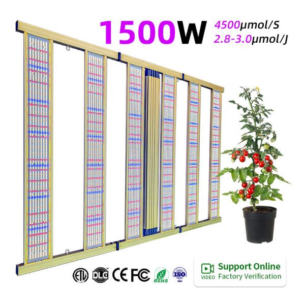 1500 Watt LED Grow Lights Commercial Foldable Horticulture LED Grow Light Full Spectrum