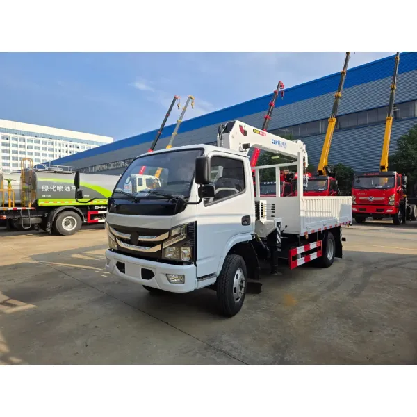 Factory Price for Sale 4X2 Drive 3.2 ton 4 ton Truck Mounted Crane Transport Vehicle