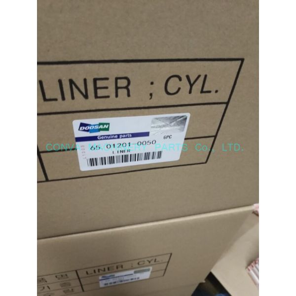 Motorcycle Cylinder Liners Sleeves D1146 Daewoo Diesel Engine Parts 65.01201-0050