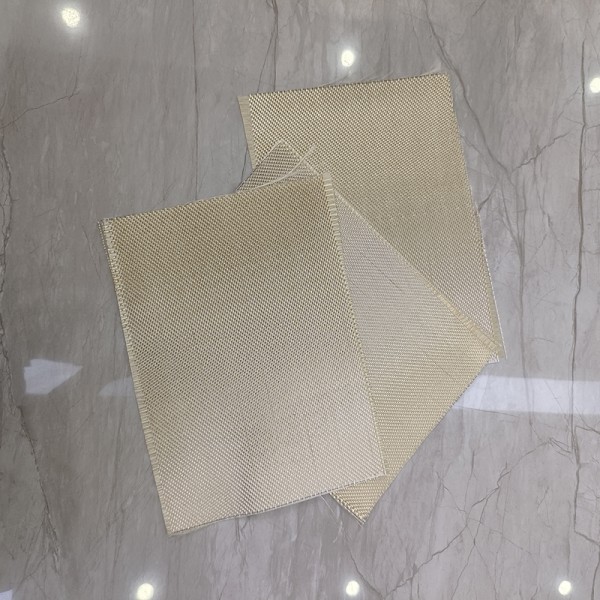 Coated High Temperature Fiberglass Cloth Golden Heat Insulating Fabric Manufacturer