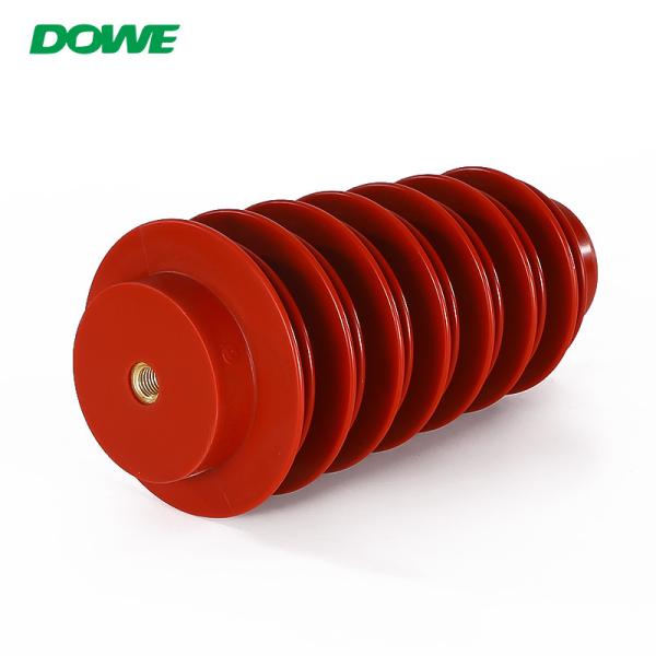 DUWAI 24KV High Voltage Busbar Standoff Epoxy Resin Insulator ZJ-24Q 110x190mm for Electrical Applications