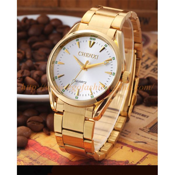 006A IPG Fashion Business Watch Fashion Jewelry Wholesale Factory Price Golden Watches Men