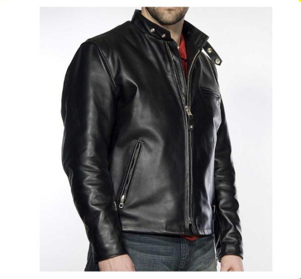 Plain PU Leather Ma1 Bomber Jacket For Winter Waterproof Custom Made