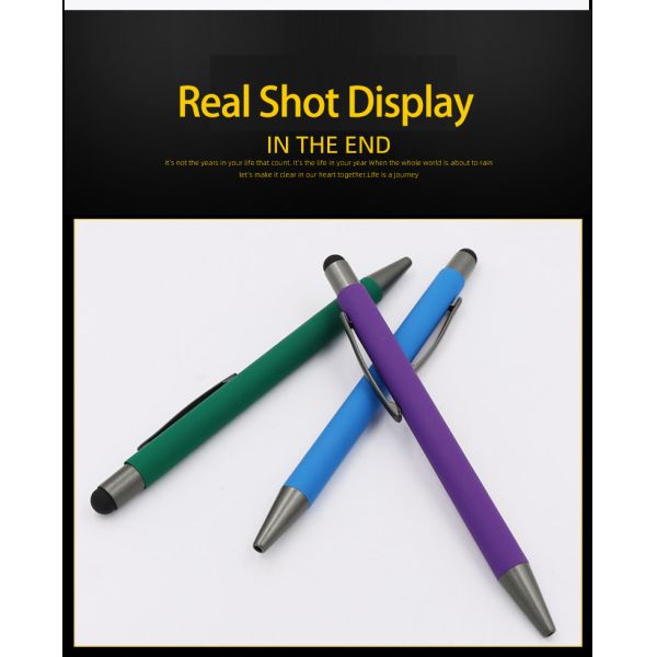 Colorful Touch Screen Ballpoint Pen Gift Ballpoint Pens For Advertising Promotion