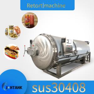 Industrial Food Retort Machine For Glass Jars Tin Can