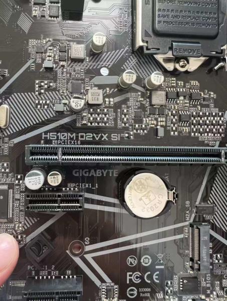 H510M D2VX SI LGA1200 Socket DDR4 Gaming Motherboard M.2 Interface For Desktop