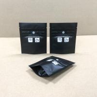 1g Petit sac noir résistant aux enfants avec fermeture à glissière en plastique autonome