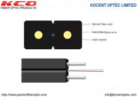 Indoor G657A Indoor Optical Fiber FTTH Drop Cable Patch Cord 1 2 4 Cores LSZH