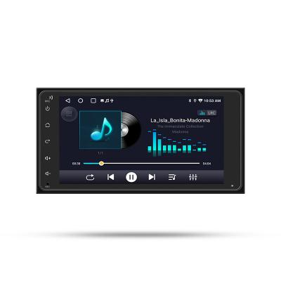 Jogador de rádio do multi dispositivo da navegação do carro de Android do núcleo da polegada 8 das línguas 7 para Toyota