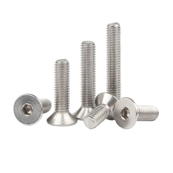 Stainless steel hexagonal screws customized Customized stainless steel hex socket screws Allen Screw