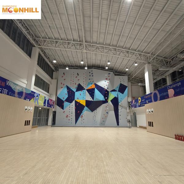 Organic Fiberglass Board Outdoor Climbing Wall 25 Passenger