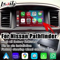 Boîte automatique sans fil de navigation de Carplay Android pour Nissan Pathfinder R52 2017-2021