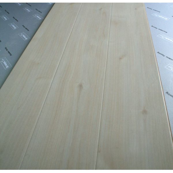 Castle series light surface 12 mm Laminate Flooring Hotels with Crystal diamond