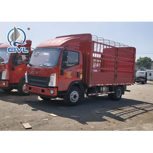 HOWO new  Light Cargo Truck 4x2 Electric Truck Light Duty Cargo