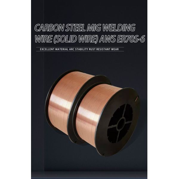 Ordinary Carbon Steel CO2 Gas Shield MIG Welding Wire 1.2mm ER70S-6 Specifications