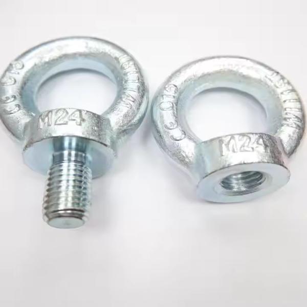 Nucleo DIN 582 de óculos pesados de aço carbono galvanizado para elevação de âncora