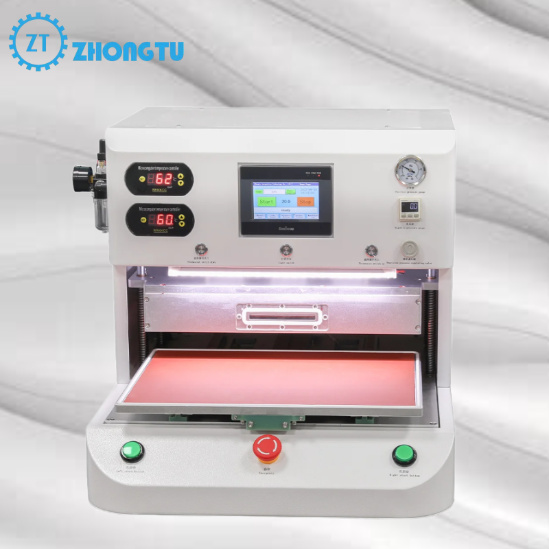 Universal OCA Vacuum Laminating Machine With Autoclave Bubble Remover For Mobile Phone LCD Screen Refurbishment