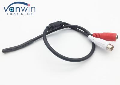 Mini acessórios do recolhimento DVR do som da gravação audio da voz de Micphone para o sistema das câmeras