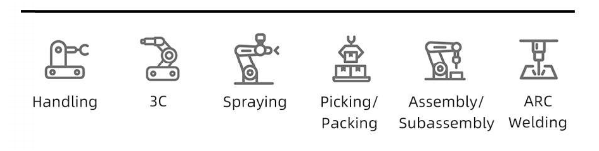 CNGBS 8 KG Payload Multifunctional Robotic Arm for Packing , Loading and Welding Robots