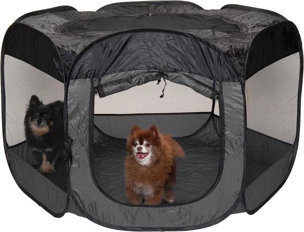 Tent Outdoor, Pet Enclosure Tent Suitable for Cats and Small Animals, Indoor Playpen Portable Exercise Tent with Car